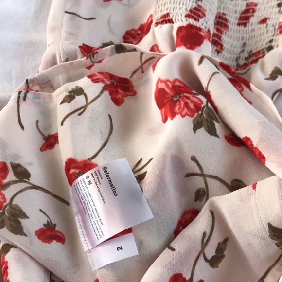 Reformation Jess Jubilee Dress 2 XS - Picture 7 of 8